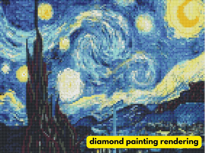 Diamond Brands, Diamond Art Kits - Starry Night