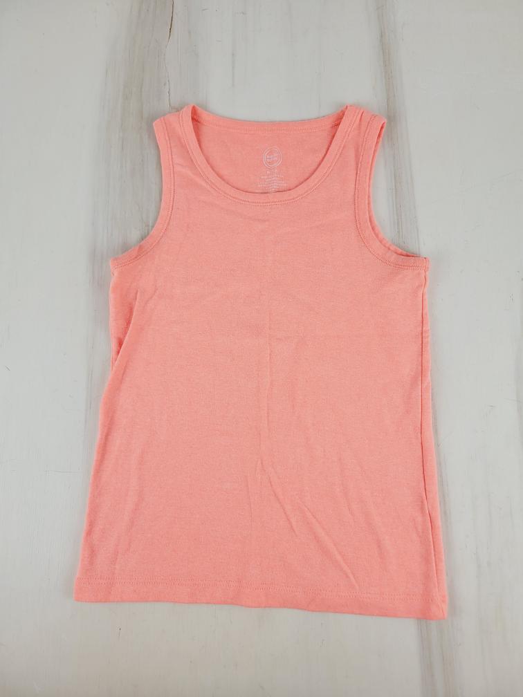 WONDER NATION ORANGE NEON TANK TOP 7/8Y PRE-LOVED