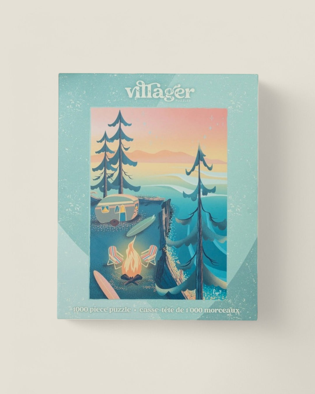 Villager Puzzles, Coastal Camping (1000 Piece)