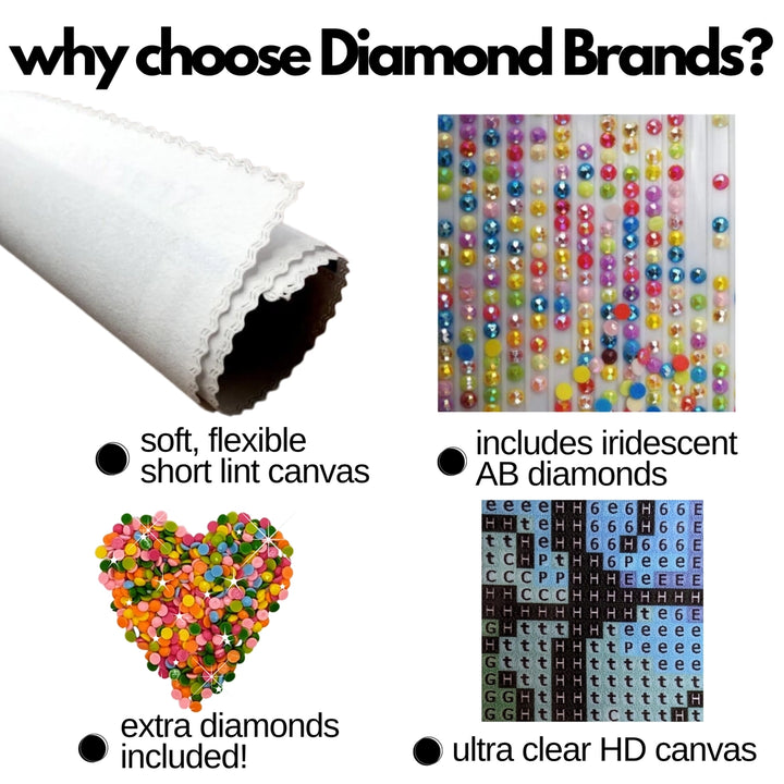 Diamond Brands, Diamond Art Kits - Starry Night