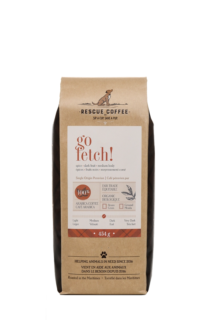 Rescue Coffee Co. Go Fetch (Medium-Dark) Whole Bean Coffee