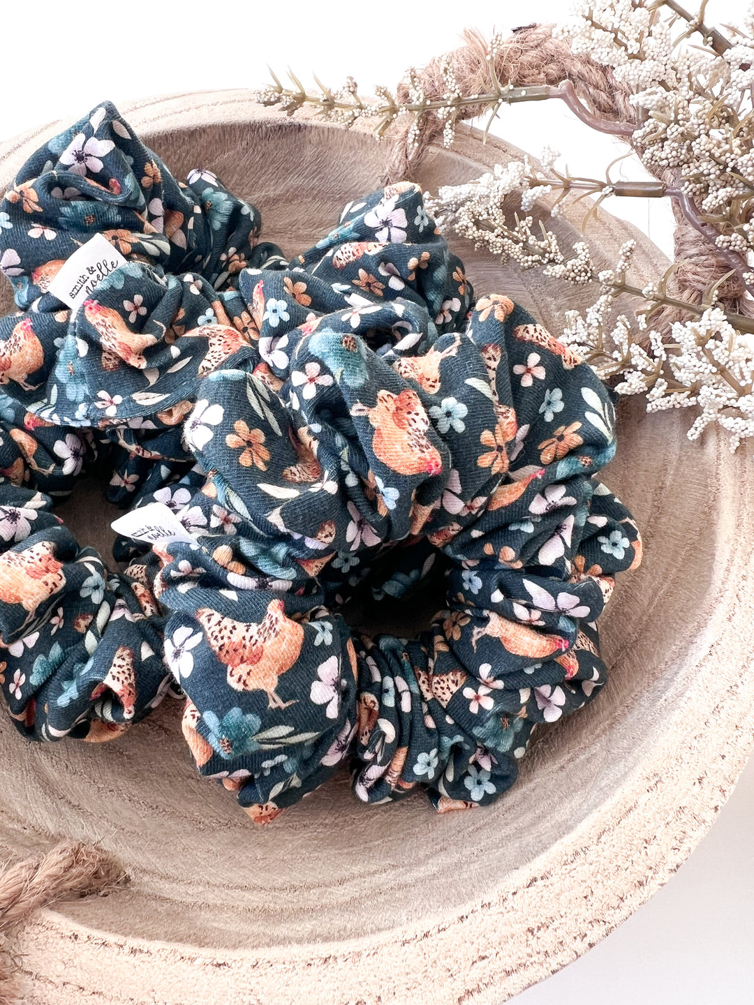 smith & noelle, Scrunchies, Farm Fresh Floral