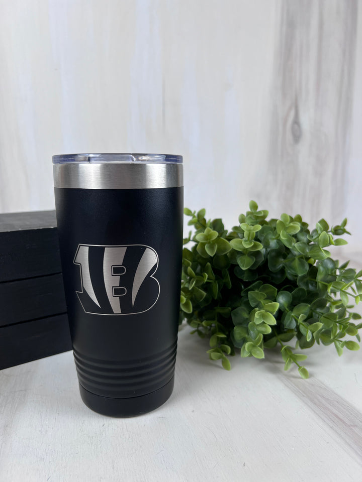 Rough Cut Dezigns, 20oz Engraved Tumblers, Sports Designs