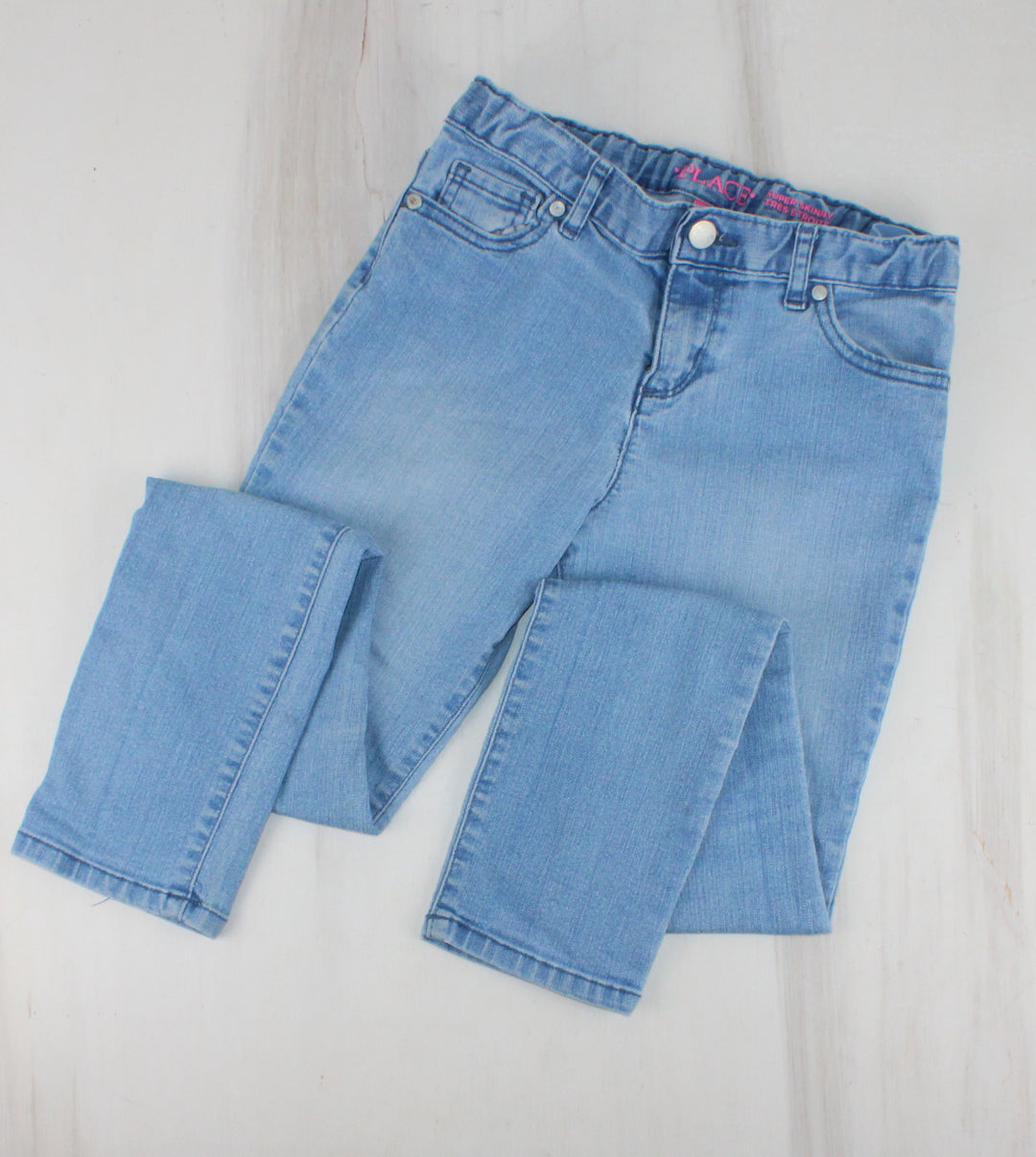 CHILDRENS PLACE SUPER SKINNY JEANS 12Y PRE-LOVED