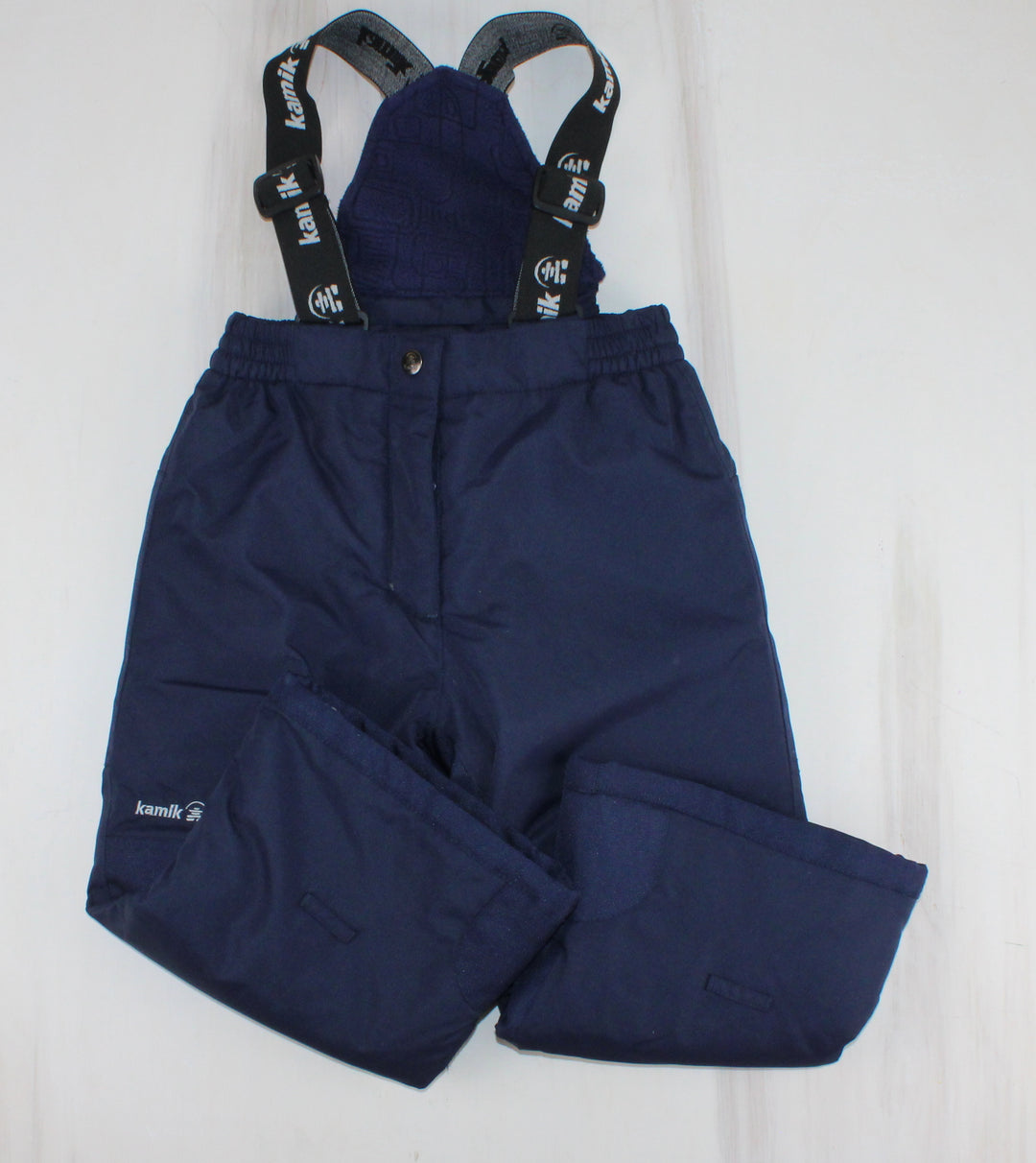 KAMIK NAVY SNOWPANTS 4Y PRE-LOVED