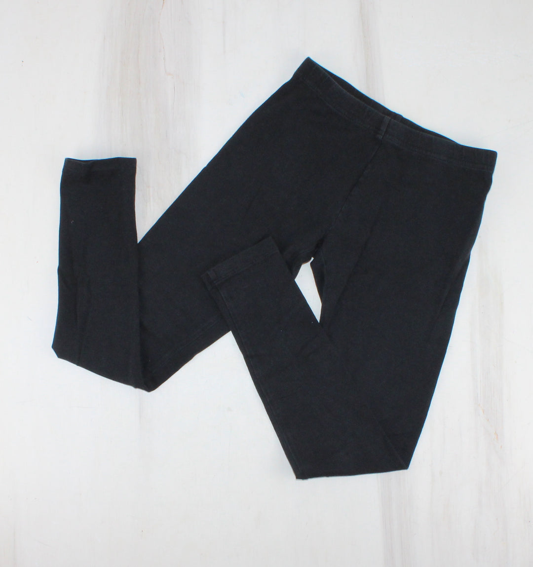 GEORGE BLACK LEGGINGS 7/8Y PRE-LOVED