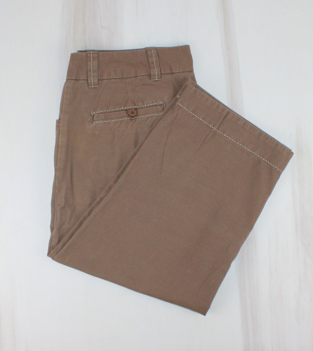 NWD BROWN CAPRI'S LADIES SIZE 10 PRE-LOVED