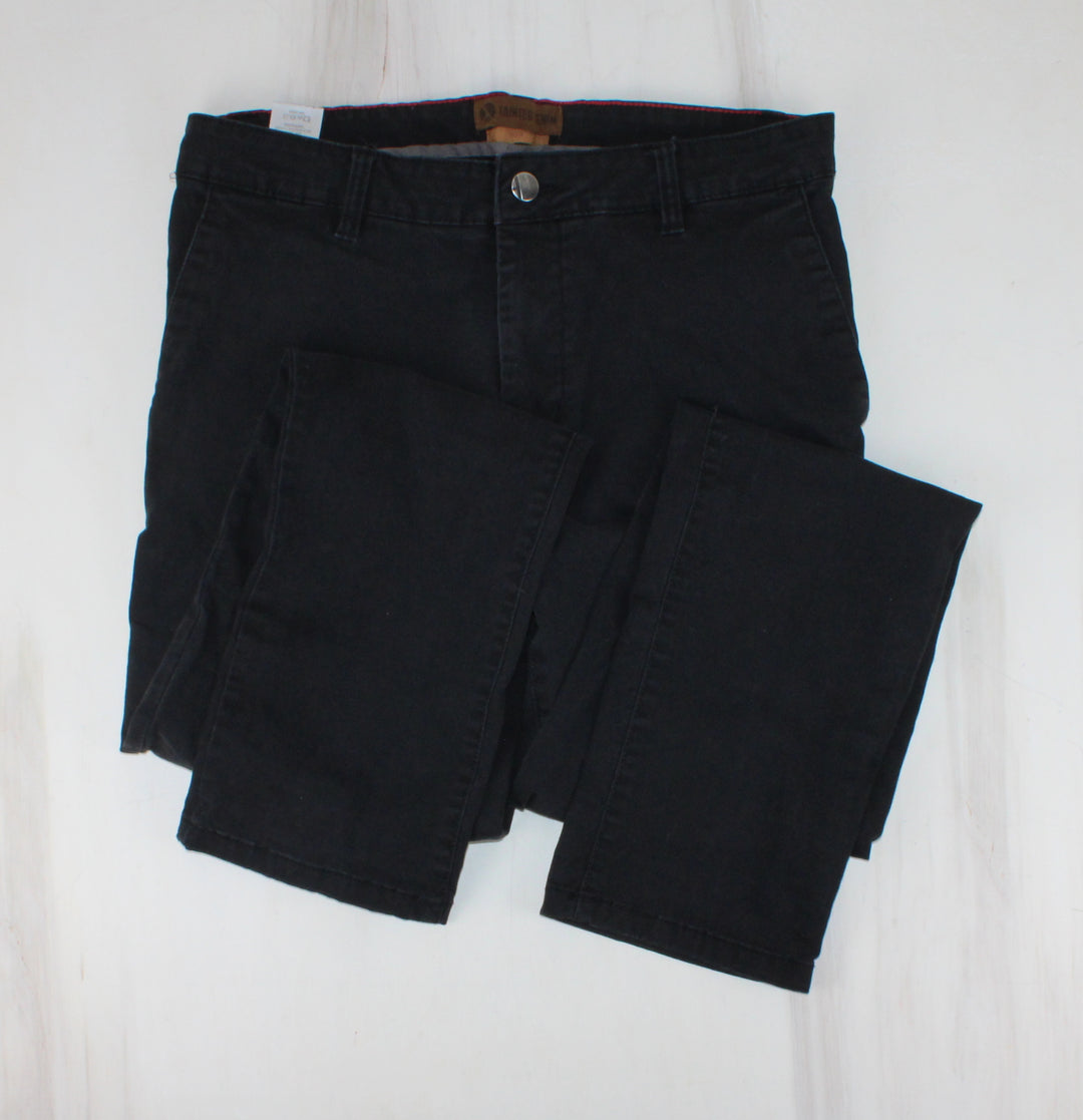 TAINTED DENIM BLACK PANT MENS SIZE 32 PRE-LOVED