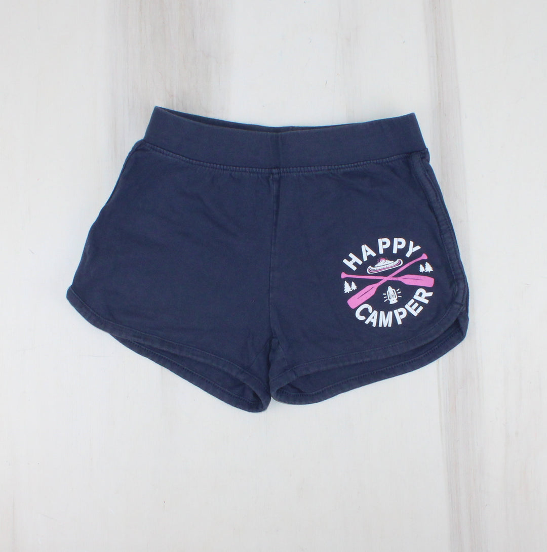 BELLA & BIRDIE CAMPER NAVY SHORTS 7/8Y PRE-LOVED