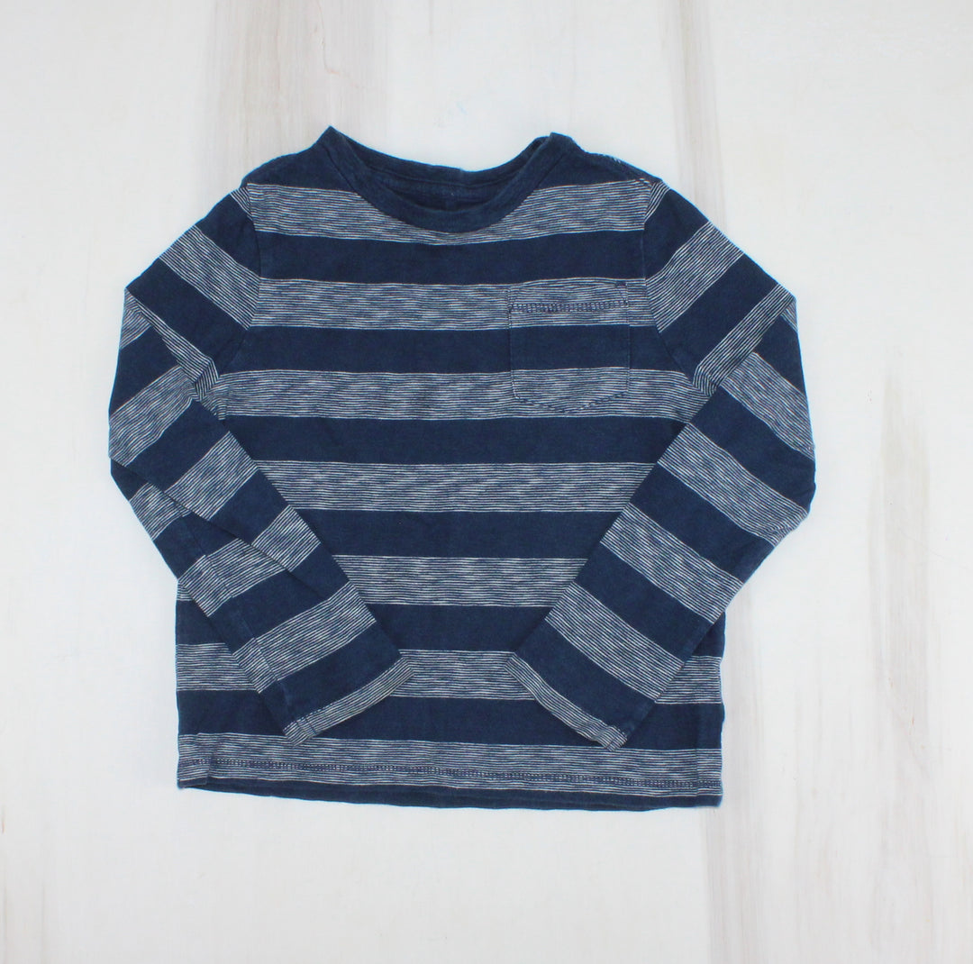 GAP NAVY LONG SLEEVE TOP XS PRE-LOVED