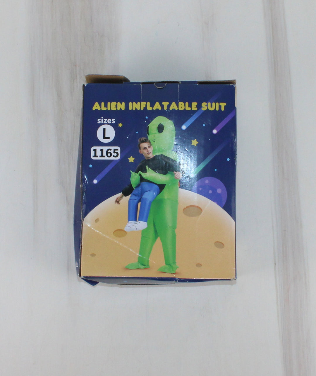 Inflatable Alien Abduction Suit Adult Size Large PRE-LOVED NEVER USED