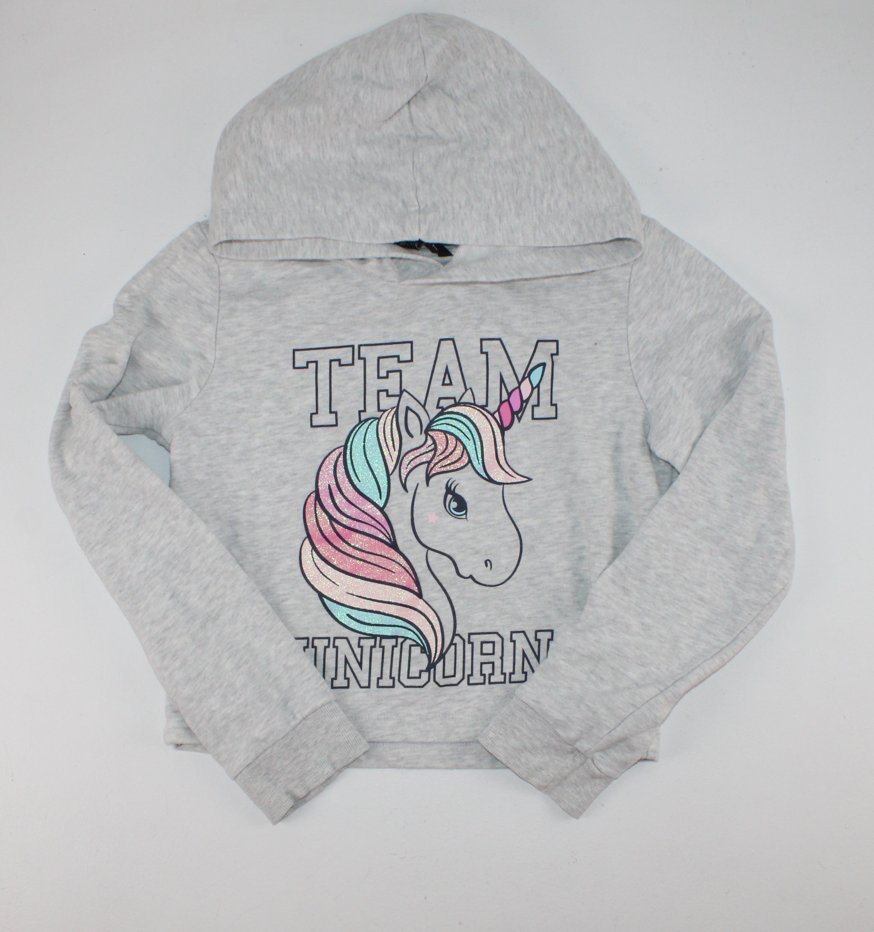 Unicorn sales crop hoodie