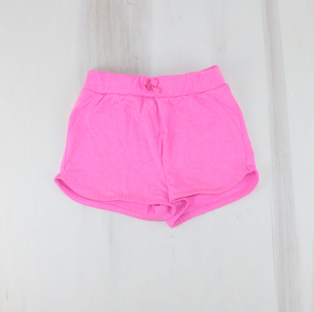 GEORGE PINK COTTON SHORTS 4Y PRE-LOVED