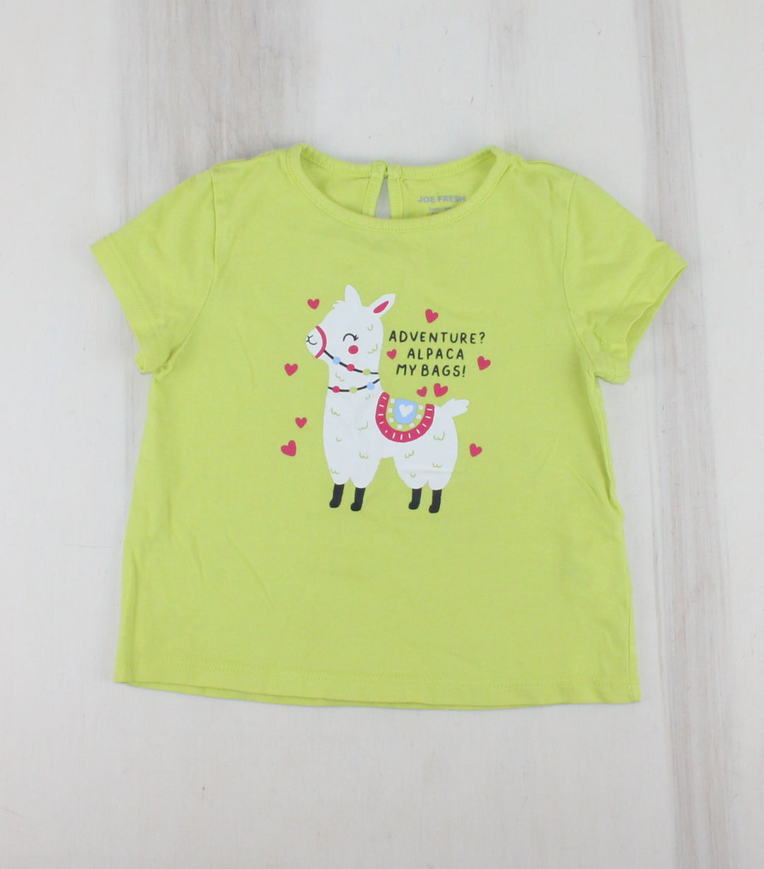 JOE FRESH ALPACA TSHIRT 12-18M PRE-LOVED