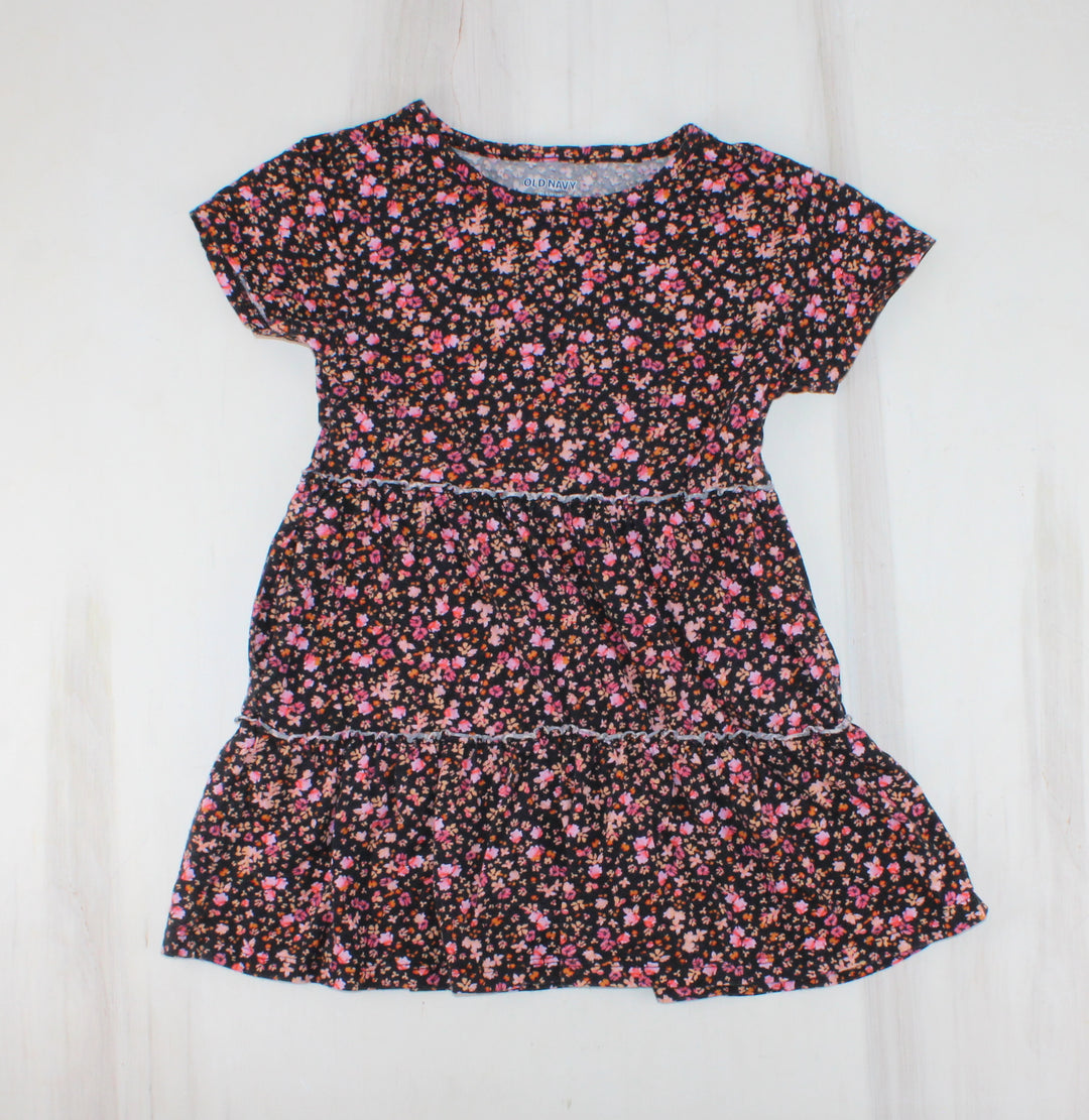 OLD NAVY FLORAL DRESS 5Y PRE-LOVED