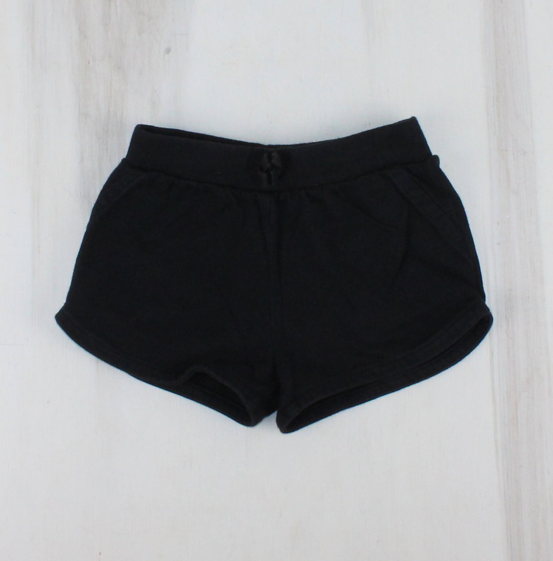 GEORGE BLACK SHORTS 6-12M PRE-LOVED