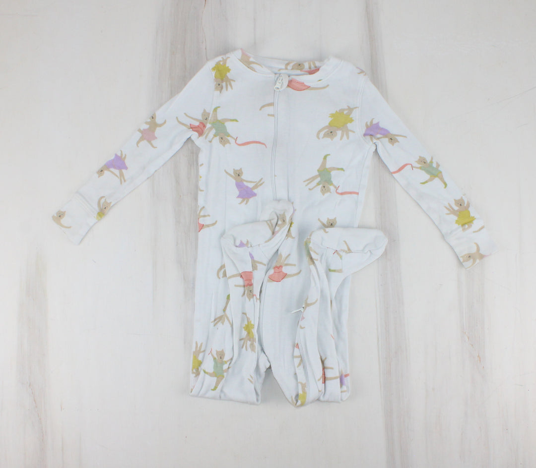 LITTLE EARTHLINGS CAT PYJAMA 18-24M PRE-LOVED