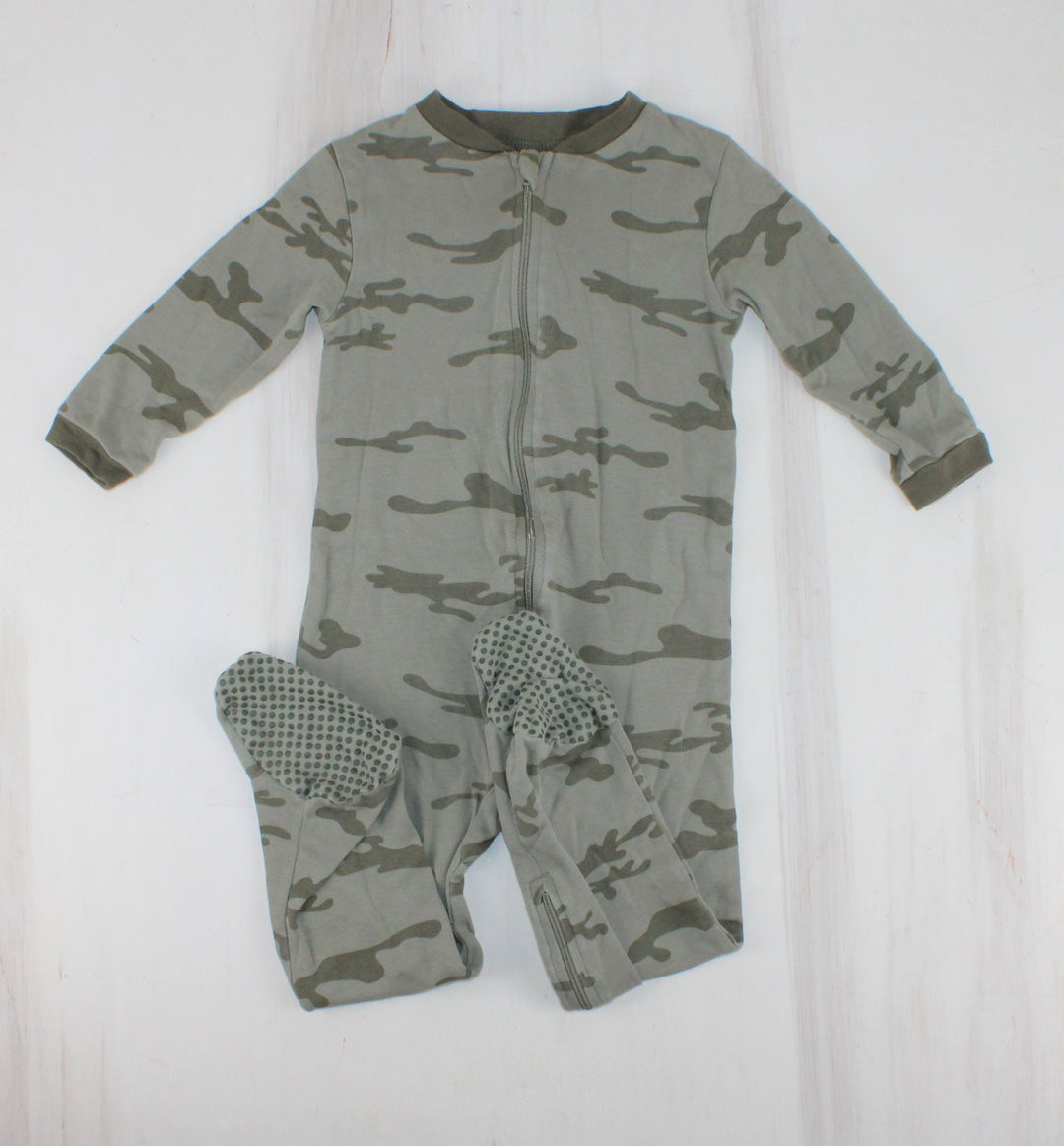 GEORGE CAMO FOOTED SLEEPER 18-24M PRE-LOVED