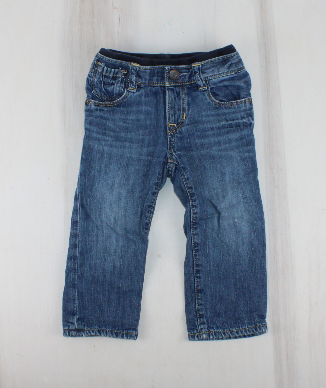 GAP JERSEY LINED JEANS 6-12M PRE-LOVED