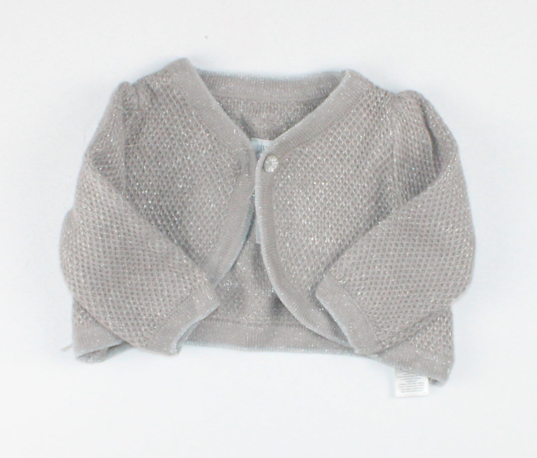 CARTERS KNIT SHRUG 3M PRE-LOVED